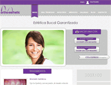 Tablet Screenshot of orthoesthetic.net